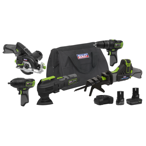 [CP108VCOMBO8] 5 x SV10.8 Series Cordless Combo Kit 10.8V - 2 Batteries