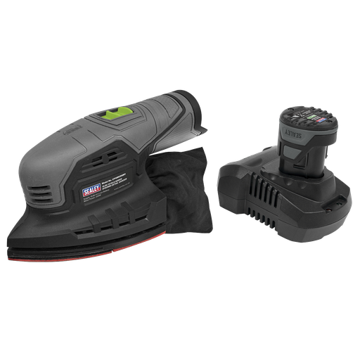 [CP108VDS] SV10.8 Series 150mm Cordless Detail Sander Kit 10.8V 2Ah