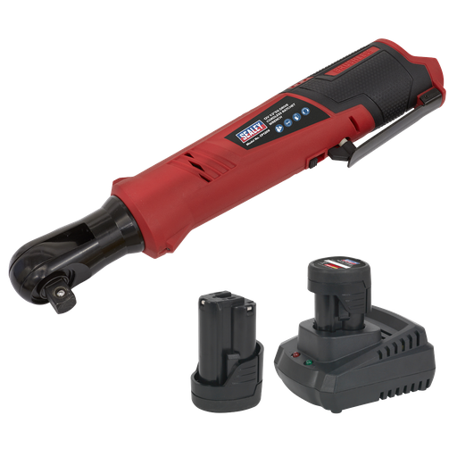 [CP1209KIT] SV12 Series 1/2"Sq Drive Cordless Ratchet Wrench Kit 12V - 2 Batteries