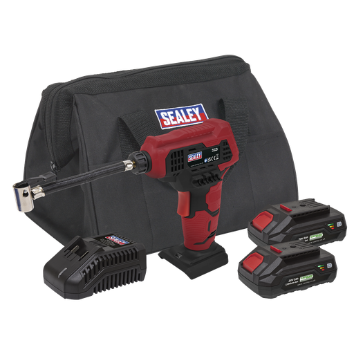 [CP20VAPKIT] SV20 Series Cordless Air Pump Kit 20V 2Ah - 2 Batteries
