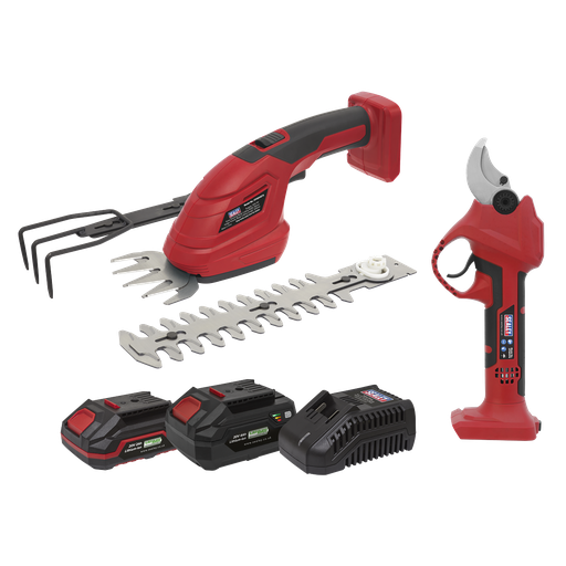 [CP20VCOMBO14] 2 x SV20 Series Cordless Gardening/Pruning Combo Kit 20V - 2 Batteries