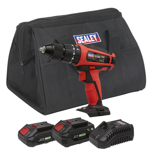 [CP20VDDKIT] SV20 Series 13mm Cordless Combi Drill Kit 20V - 2 Batteries