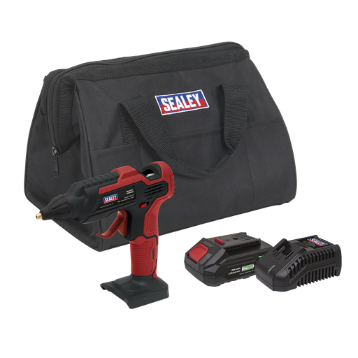 [CP20VGGKIT1] SV20 Series Cordless Glue Gun Kit 20V 2Ah