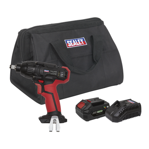 [CP20VIWKIT1] SV20 Series 1/2"Sq Drive Impact Wrench Kit 20V 4Ah