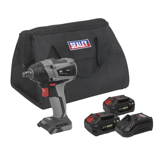 [CP20VIWXKIT] Premier SV20 Series 1/2"Sq Drive Brushless Cordless Impact Wrench Kit 20V 4Ah - 2 Batteries
