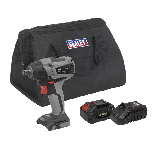 [CP20VIWXKIT1] Premier SV20 Series 1/2"Sq Drive Brushless Cordless Impact Wrench Kit 20V 4Ah