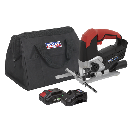 [CP20VJSKIT1] SV20 Series Cordless Jigsaw Kit 20V 2Ah