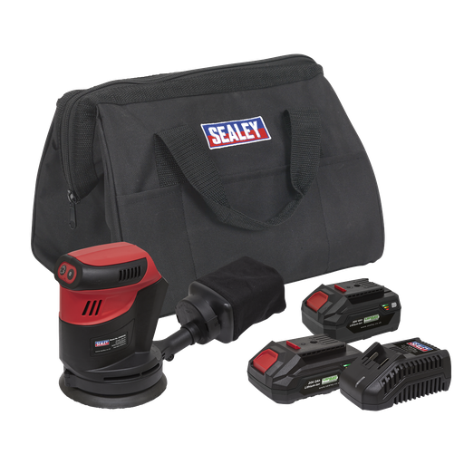 [CP20VOSKIT] SV20 Series 125mm Cordless Orbital Palm Sander 20V - 2 Batteries