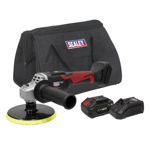 [CP20VRPKIT] Premier SV20 Series 150mm Cordless Rotary Polisher 20V 4Ah