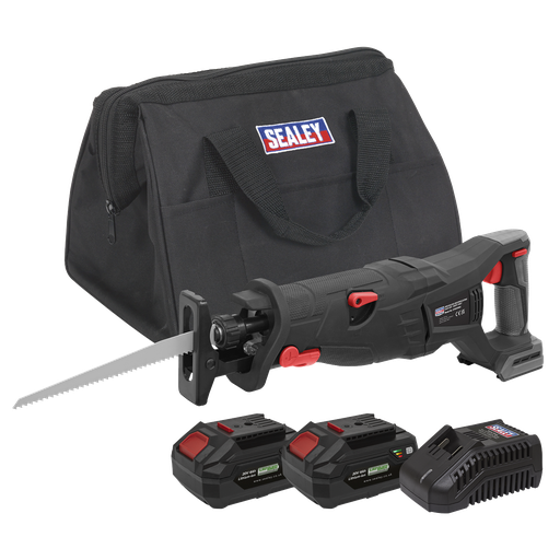 [CP20VRSXKIT] Premier SV20 Series Brushless Cordless Reciprocating Saw 20V 4Ah Kit - 2 Batteries