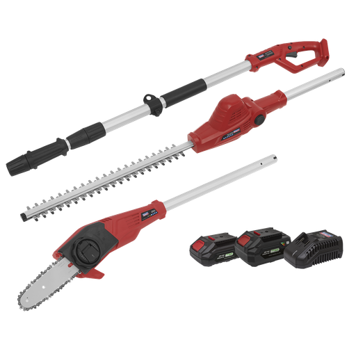 [CP20VTPCOMBO] SV20 Series Cordless Telescopic Hedge Trimmer & Chainsaw Kit 20V - 2 Batteries