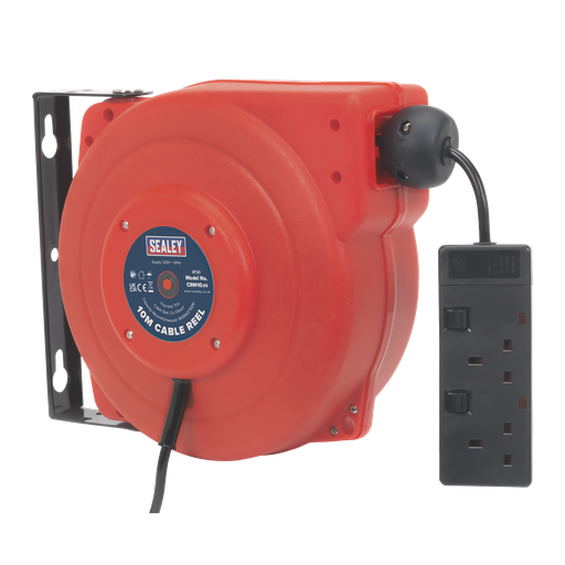 [CRM10] 10m Retractable Cable Reel System 2 x 230V