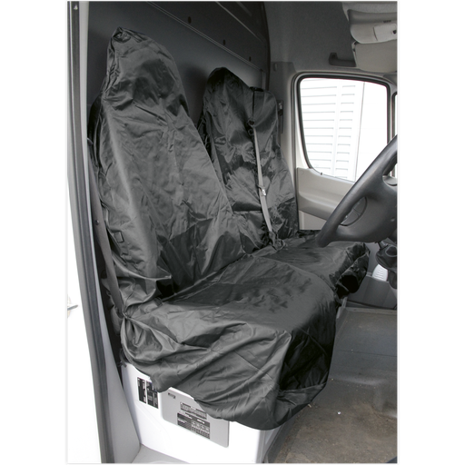 [CSC7] Heavy-Duty Van Seat Protector Set 2pc