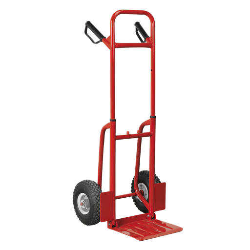 [CST801] Folding Sack Truck with Pneumatic Tyres 200kg Capacity