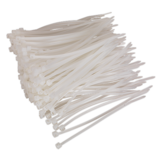 [CT10025P200W] Cable Tie 100 x 2.5mm, White - Pack of 200