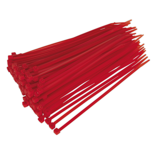 [CT20048P100R] Cable Tie 200 x 4.4mm, Red - Pack of 100