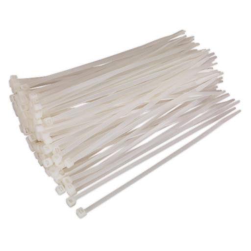 [CT20048P100W] Cable Tie 200 x 4.8mm, White - Pack of 100