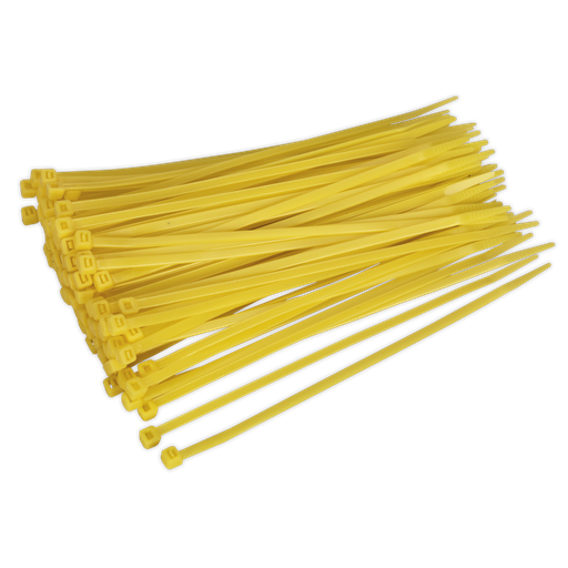 [CT20048P100Y] Cable Tie 200 x 4.4mm, Yellow - Pack of 100