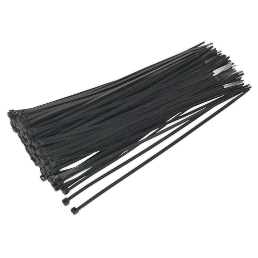 [CT30048P100] Cable Tie 300 x 4.8mm, Black - Pack of 100