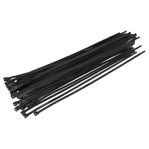 [CT45076P50] Cable Tie 450 x 7.6mm, Black - Pack of 50