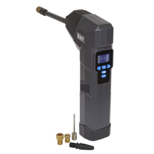 [CTI120] Compact Rechargeable Tyre Inflator & Power Bank with Worklight