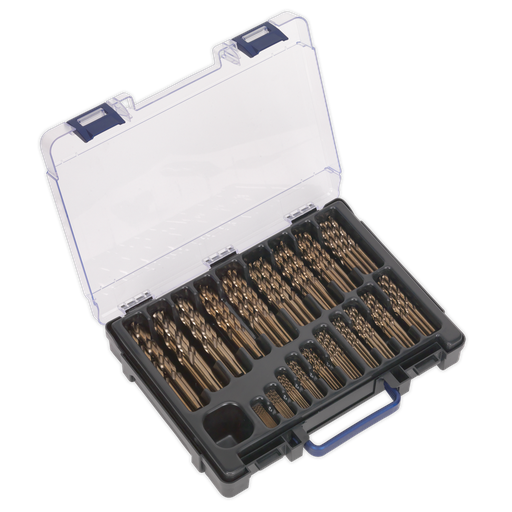 [DBS170CB] HSS Cobalt Fully Ground Drill Bit Assortment 1-10mm 170pc