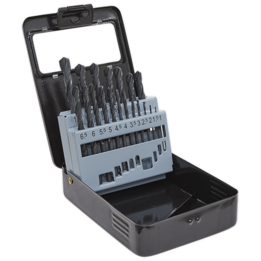 [DBS19RF] HSS Roll Forged Drill Bit Set 19pc