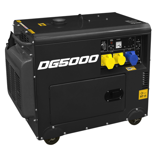 [DG5000] 5000W Generator 4-Stroke Engine 110/230V