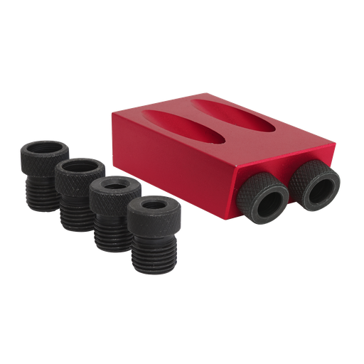 [DJ02] Angled Pocket Dowelling Jig Set 7pc