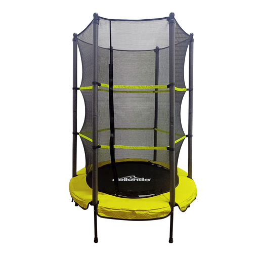 [DL65] Dellonda Mini Trampoline with Safety Enclosure Net 4.6ft