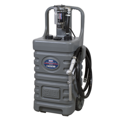 [DT55GCOMBO1] Mobile Dispensing Tank with Diesel Pump 55L - Grey