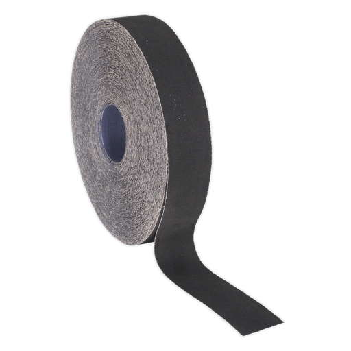 [ER255040] Emery Roll 40Grit 25mm x 50m - Blue Twill