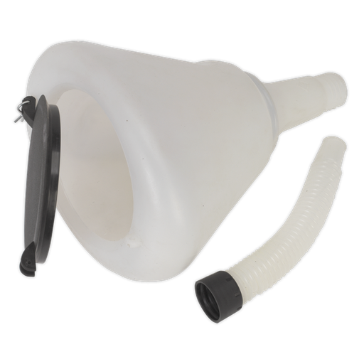 [F99200] Funnel with Closing Lid 200mm
