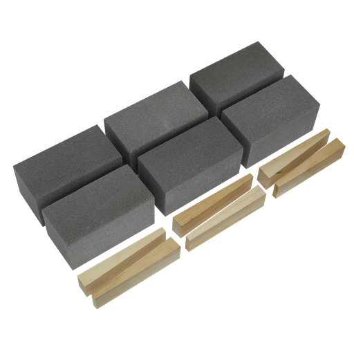 [FGB120] Worksafe® 50 x 50 x 100mm Floor Grinding Block 120Grit - Pack of 6