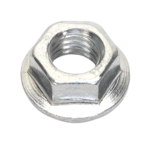 [FN5] Zinc Plated Serrated Flange Nut M5 - Pack of 100