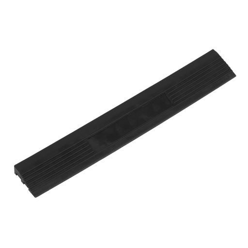 [FT3EBM] Polypropylene Floor Tile Edge 400 x 60mm, Black Male - Pack of 6