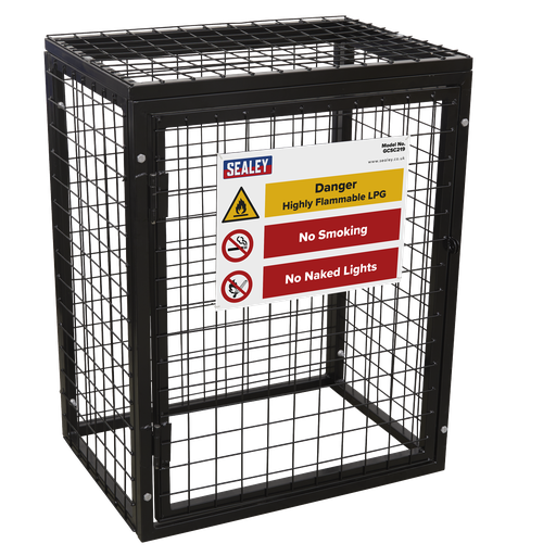 [GCSC219] Gas Cylinder Safety Cage -  2 x 19kg
