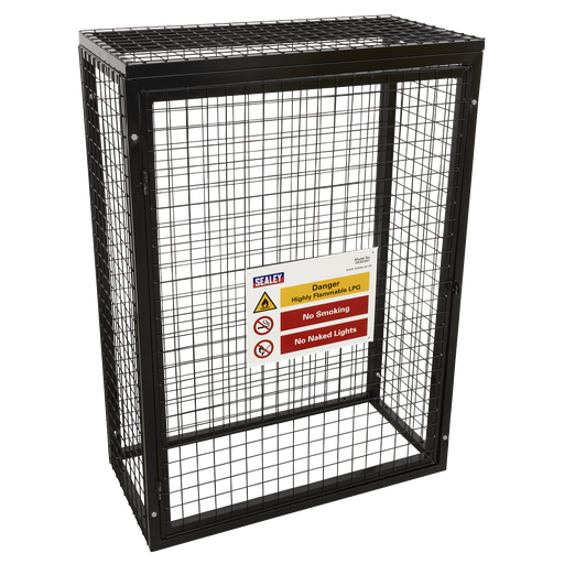 [GCSC247] Gas Cylinder Safety Cage - 2 x 47kg