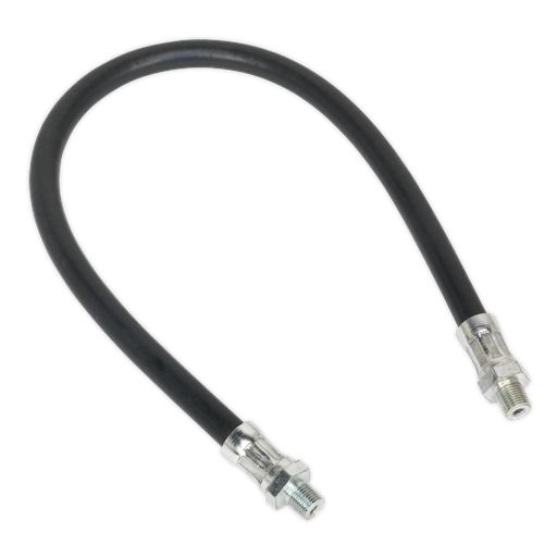 [GGH450] Flexible Rubber Grease Gun Delivery Hose 450mm 1/8"BSP
