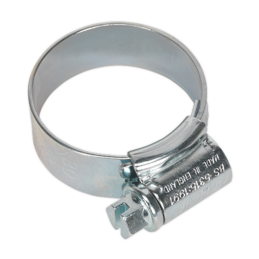 [HCJ1A] HI-GRIP® Zinc Plated Hose Clip 22-30mm - Pack of 20