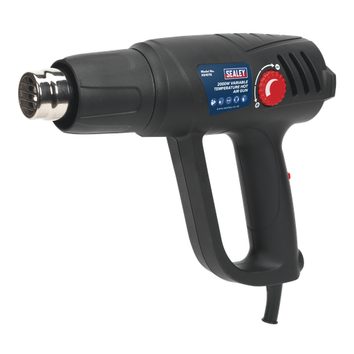 [HS107K] 2000W Variable Temperature Heat Gun Kit 50-450°C/90-600°C
