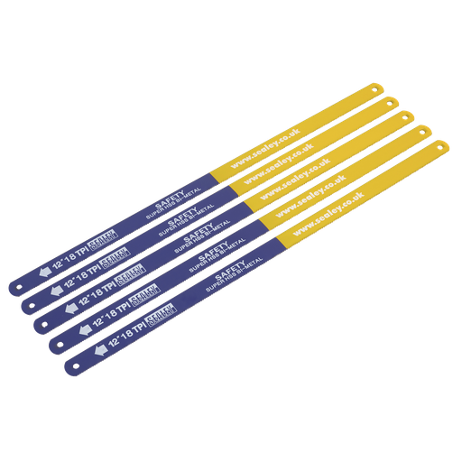 [HSB0518] Hacksaw Blade 300mm HSS Bi-Metal 18tpi Pack of 5