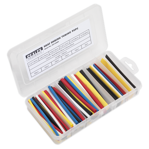 [HST100MC] Heat Shrink Tubing Assortment 100mm 95pc - Mixed Colours