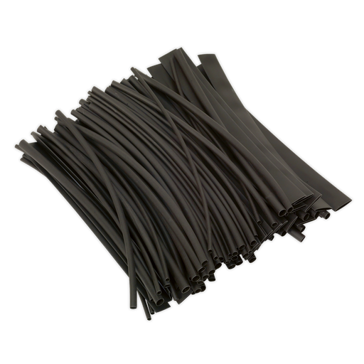 [HST200B] Heat Shrink Tubing 200mm 100pc - Black