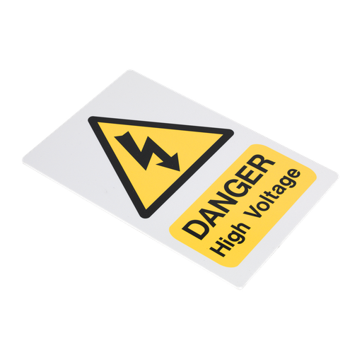 [HVSA4] High Voltage Warning Sign 200 x 300mm