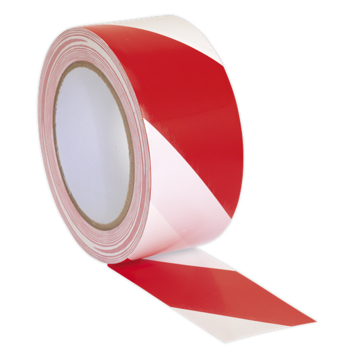 [HWTRW] Hazard Warning Tape 50mm x 33m - Red/White