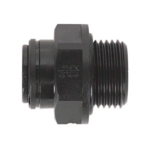 [JGC838] John Guest® Speedfit® Straight Adaptor 8mm x 3/8"BSP - Pack of 5