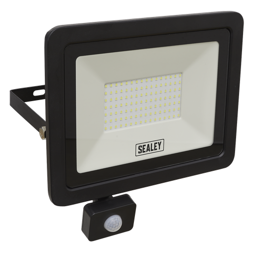 [LED115PIR] Extra-Slim Floodlight with PIR Sensor 100W SMD LED