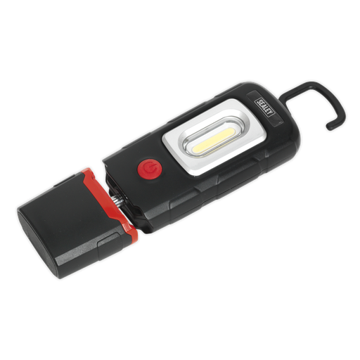 [LED3601] Rechargeable 360° Inspection Light 3W COB & 1W SMD LED - Black