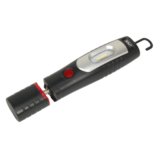 [LED3602] Rechargeable 360° Inspection Light 4W & 3W SMD LED - Black